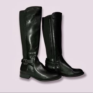 Nine West New Women's Leonore Knee-High Boot Black 7.5